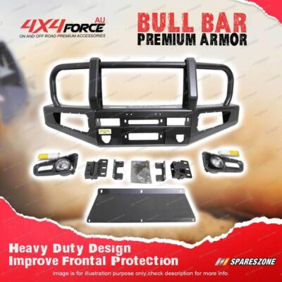 4X4FORCE Premium Armor Bull Bar 3 Loop Bumper Bar for Suzuki Jimny 2019-2024