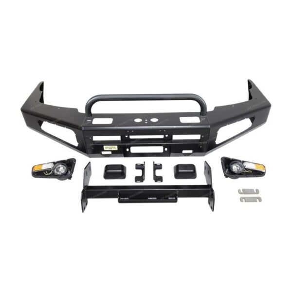 4X4FORCE Safari Shield Front U Loop Bull Bar Bumper Bar for Nissan Navara D22