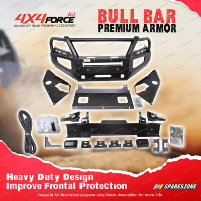 4X4FORCE Premium Armor Front 3 Loop Bull Bar for Mitsubishi Pajero Sport 2019-On