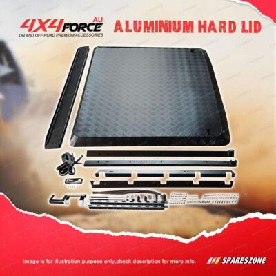 4X4FORCE Aluminium Hard Lid Cover for Jeep Gladiator 2021-On Dual Cab Heavy Duty