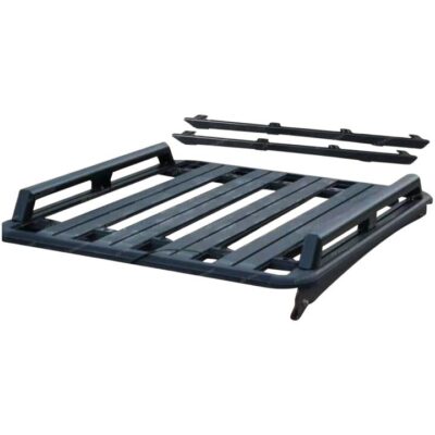 135x125cm Al-Alloy HD Roof Rack Flat Platform & Rail for Toyota Hilux Revo 15-On