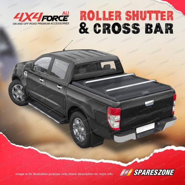 Retractable Tonneau Roller Shutters & Cross Bars for Toyota Hilux Revo 15-On