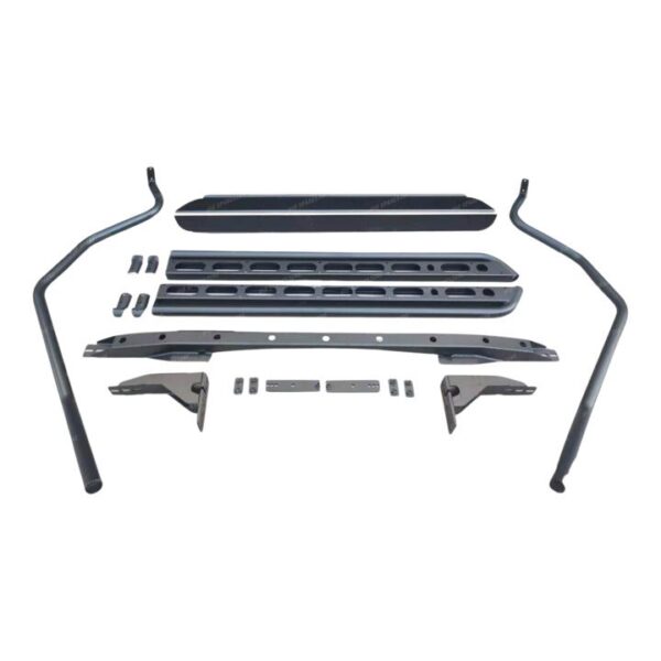 4X4FORCE Side Steps Brush Rail Bars Rock Sliders for Toyota Landcruiser 100