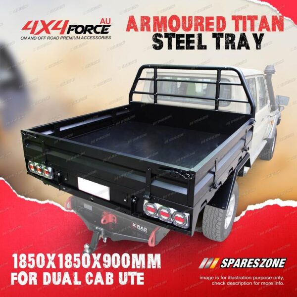 1850x1850x900mm Heavy Duty Steel Tray for Nissan Navara Dual Cab Ute