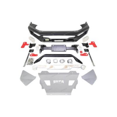 Frontier Bull Bar Front Bumper U Loop Tow Point for Toyota Hilux Rocco 2021-On