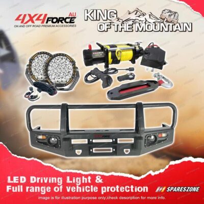 Armor Bullbar 3 Loop Light Winch for Toyota LandCruiser 79 Dual Cab 07-16