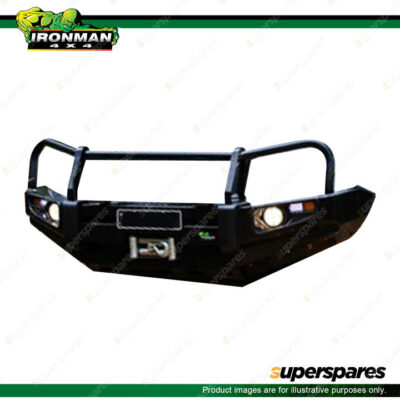 Ironman 4x4 Commercial Deluxe Winch Bumper Bull Bar BBCD029 4WD Offroad