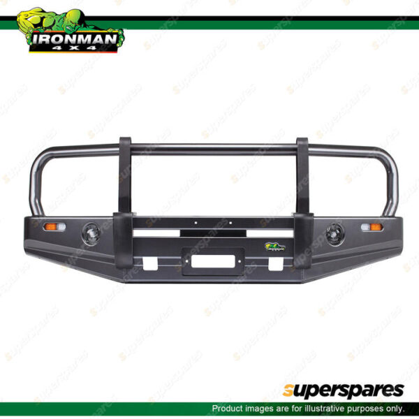 Ironman 4x4 Premium 60.3mm Tube Winch Bumper Bull Bar BBP011 4WD Offroad