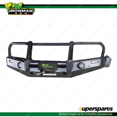 Ironman 4x4 Premium 60.3mm Tube Winch Bumper Bull Bar BBP062 4WD Offroad
