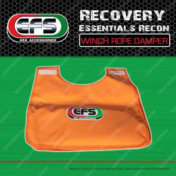 EFS Recovery Winch Rope Damper - Recovery Essentials for Vehicles with Winches