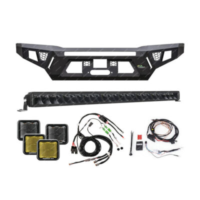 Ironman 4x4 Steel Winch Bull Bars Raid Bull Bar & Lighting Kit BBR056K