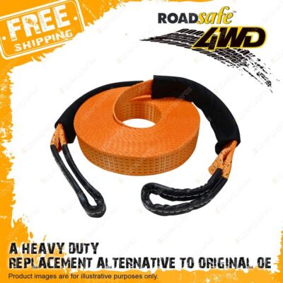 Roadsafe Synthetic Ropes for Most Low Mount Vehicles 10mm x 30m Orange