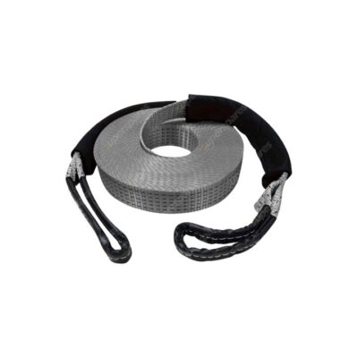 Roadsafe Synthetic Ropes for Most Low Mount Winches 11mm x 26m Grey
