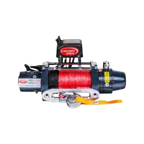 1 Pc Roadsafe King One Winches 9500lb 12V High Speed & Synthetic Rope