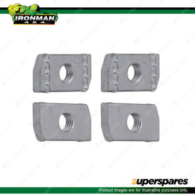 4x Ironman 4x4 Atlas M10 Channel Nut IFRFASTPACK5 Roof Rack Accessories