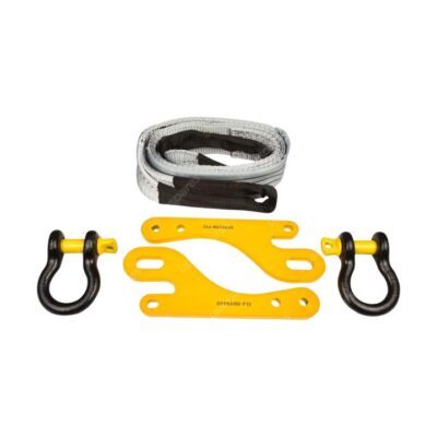 Shackles + Bridle Recovery Tow Point Kit for Toyota Prado 150 Series