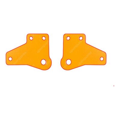 2 Pcs Roadsafe Recovery Tow Points for Toyota Hilux KUN GGN 15 16 25 26 05-on