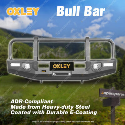 OXLEY Bull Bar Bumper Replace Basic Fleet for Toyota Landcruiser 79 Series 17-23