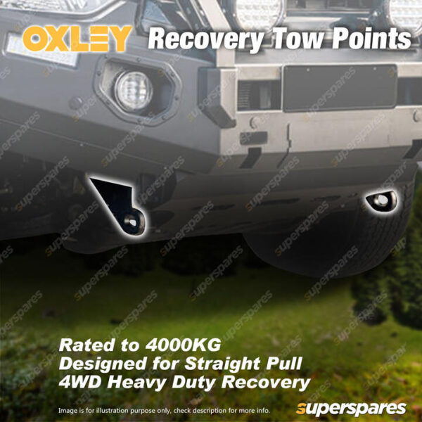 OXLEY Recovery Tow Points for Toyota Landcruiser 79 Series Single Cab 17-On