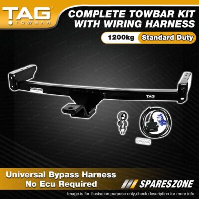 TAG Light Duty Towbar Kit for Kia Cerato TD Hatchback 10/10-6/13 Capacity 1200kg
