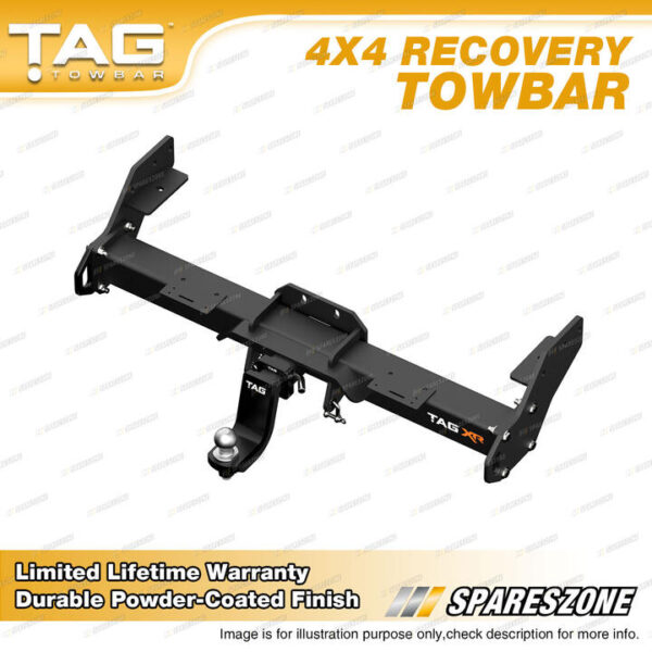 TAG 4x4 Recovery Towbar for Mitsubishi Triton MQ MR 2.4L 2.5L 3100kg Capacity