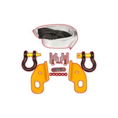Roadsafe 4WD Kit Tow Point Bridle Strap Shackle for Toyota Hilux GUN125 15-on