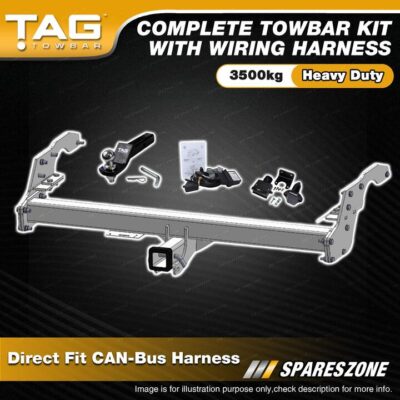 TAG Heavy Duty Towbar Kit for Mazda BT-50 UP UR 2.2L 3.2L P4AT P5AT 2011-2020