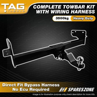 TAG Heavy Duty Towbar Kit for Toyota Landcruiser 76 Series Wagon 03/07-On 3500kg