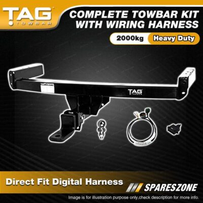 TAG HD Towbar Kit for Mazda CX-9 TB TB1 TB2 TB3 Wagon Wiring 750003EJ 2000kg