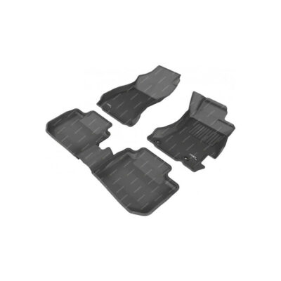 Front + Rear Trufit 3D Rubber Mats Kagu Series for Subaru XV 2012-2017