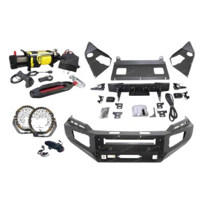 Ultimate Guard No Loop Bullbar Lights Winch for Mitsubishi Pajero Sport 19-On