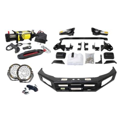Ultimate Guard No Loop Bullbar Drive Light Winch for Mitsubishi Pajero V97 06-16