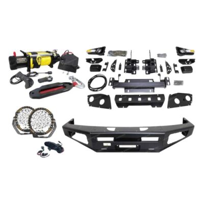Ultimate Guard No Loop Bullbar Lights Winch for Nissan Navara D40 Thai 06-11