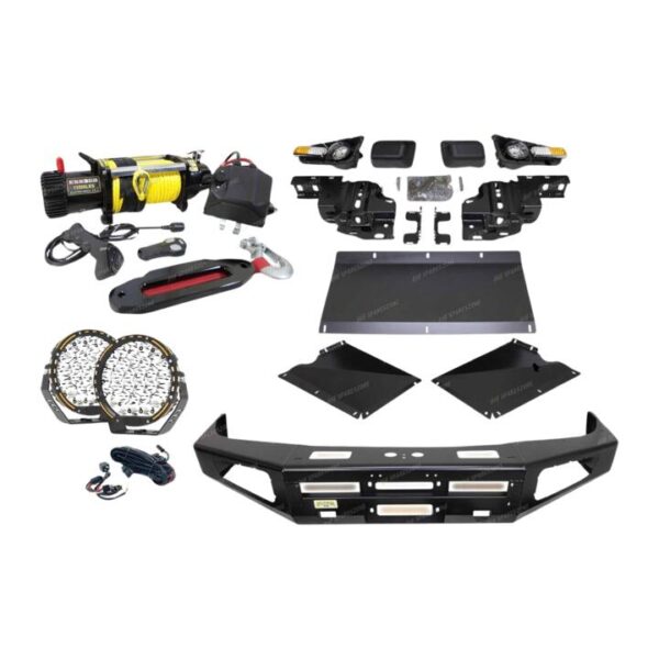 Ultimate Guard No Loop Bullbar Lights Winch for Toyota LandCruiser 79 Series
