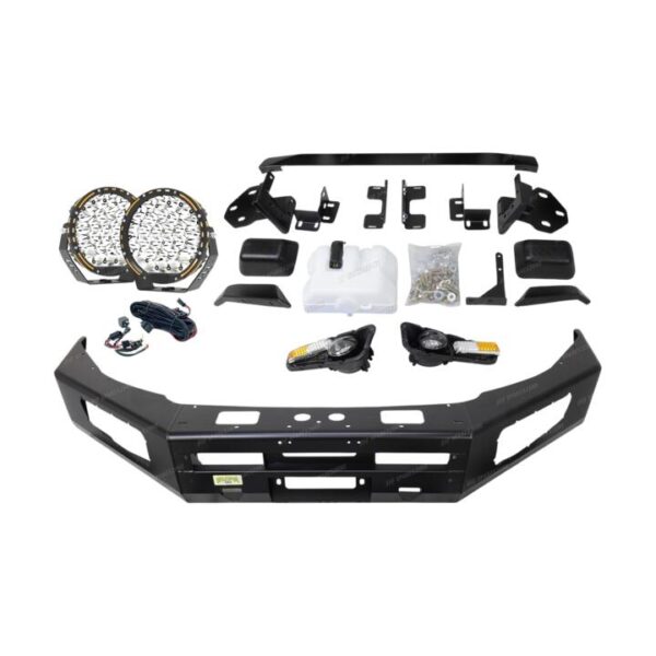 4X4FORCE Ultimate Guard No Loop Bullbar Lights for Mitsubishi Pajero V97 06-16