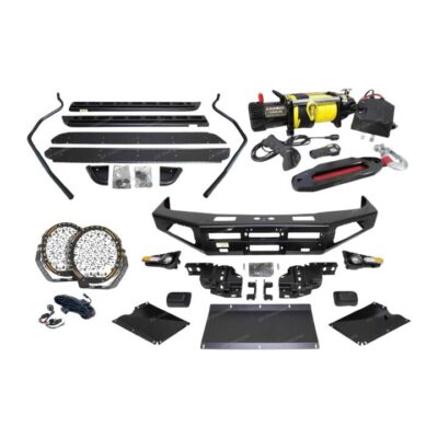 Ultimate Bullbar Lights Side Steps Winch for Toyota Landcruiser 79 Single Cab