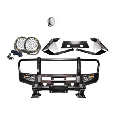 4X4FORCE Premium Armor 3 Loop BullbarLights for Toyota Landcruiser 200 07-15