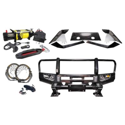 Premium Armor 3 Loop Bumper Bullbar Light Winch for Toyota Landcruiser 200 07-15