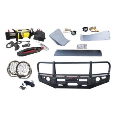 Premium Armor 3 Loop Bullbar Lights Winch for Toyota Landcruiser LC200 17-On