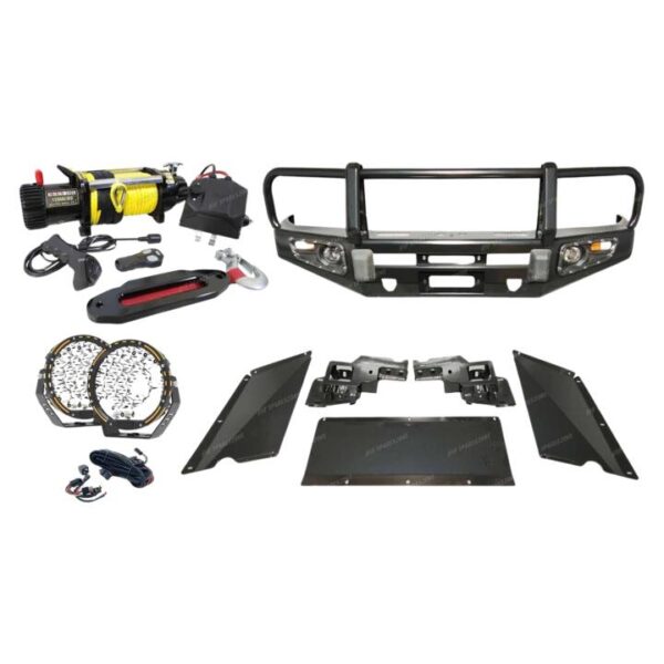 Premium Armor 3 Loop Bullbar Drive Light Winch for Toyota Landcruiser 100 Series
