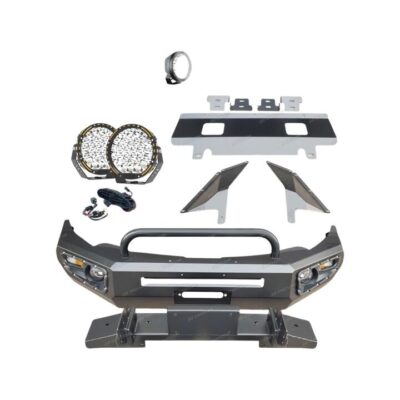 Safari Shield U Loop Bumper Bullbar Drive Lights for Mitsubishi Triton MQ 15-18