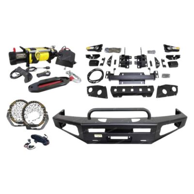 Safari Shield U Loop Bumper Bullbar Light Winch for Nissan Navara D40 Thai 08-15
