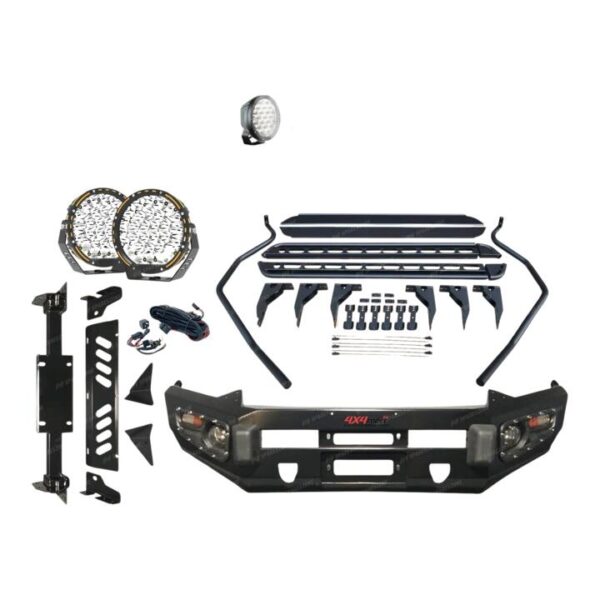 Ultimate Guard No Loop Bumper Bullbar Lights Side Steps for Isuzu D-Max 18-20