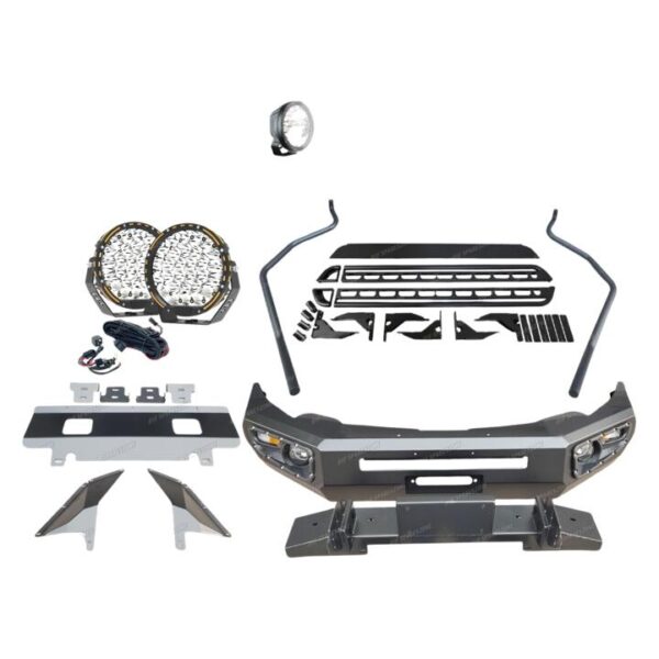 Ultimate Guard No Loop Bumper Bullbar Lights Side Steps for Mitsubishi Triton MQ