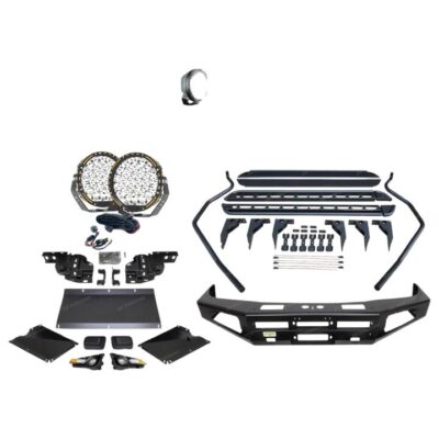 Ultimate Guard No Loop Bullbar Lights Side Steps for Toyota Landcruiser 79 Dual