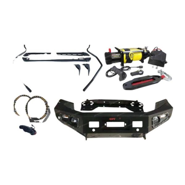 Ultimate Guard No Loop Bumper Bullbar Lights Side Steps Winch for Ford Ranger PX