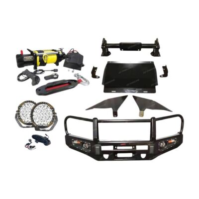 Premium Armor 3 Loop Bumper Bullbar Drive Light Winch for Toyota Prado 150 19-On