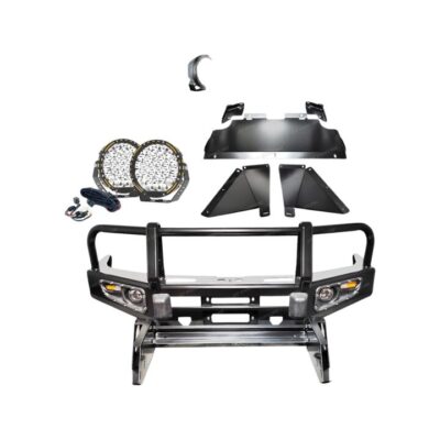 Premium Armor 3 Loop Bumper Bullbar Drive Lights for Toyota Prado 120 Series