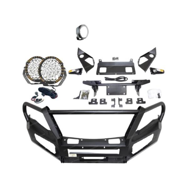 4X4FORCE Premium Armor 3 Loop Bullbar Lights for Mitsubishi Pajero Sport 15-19