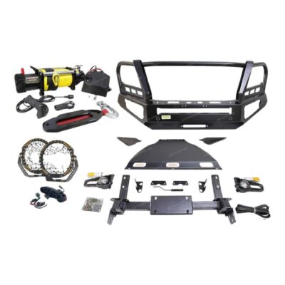 Premium Armor 3 Loop Bumper Bullbar Lights Winch for Nissan Navara NP300 D23 21+